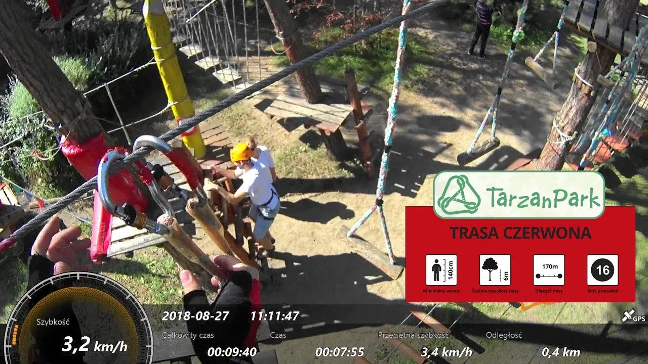Zdjęcie Park linowy Jastarnia - idealne miejsce na rodzinną przygodę