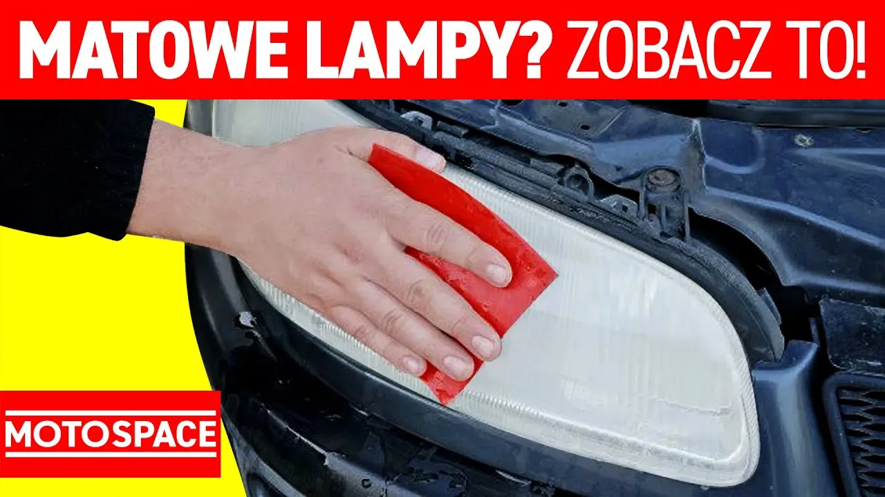 Zdjęcie Jak się poleruje lampy w samochodzie, aby uniknąć słabej widoczności
