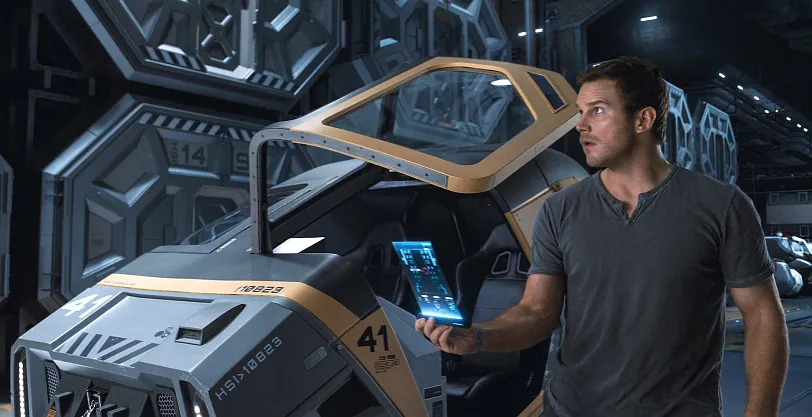 Zdjęcie Film Pasażerowie: Porywająca Podróż Kosmiczna w Świecie Sci-Fi