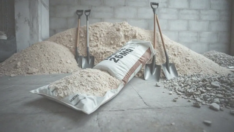 Zdjęcie Ile betonu z worka 25kg? Sprawdź, ile naprawdę uzyskasz!