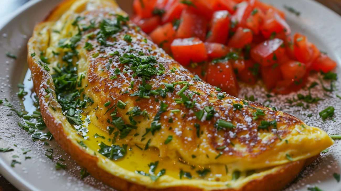 Zdjęcie 6 pysznych przepisów na słodki i słony omlet - spróbuj teraz!