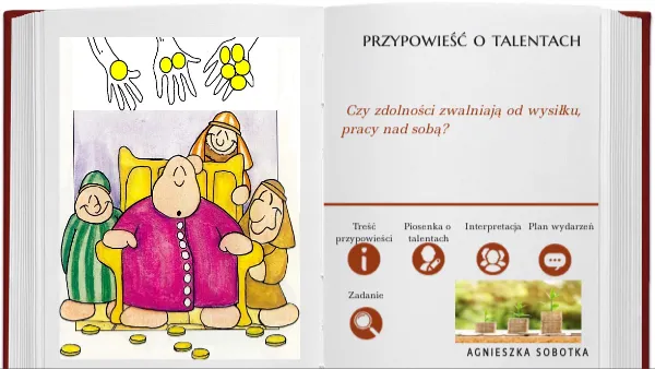 Zdjęcie Przypowieść o talentach: Karty pracy i analiza | Lekcja dla Ciebie