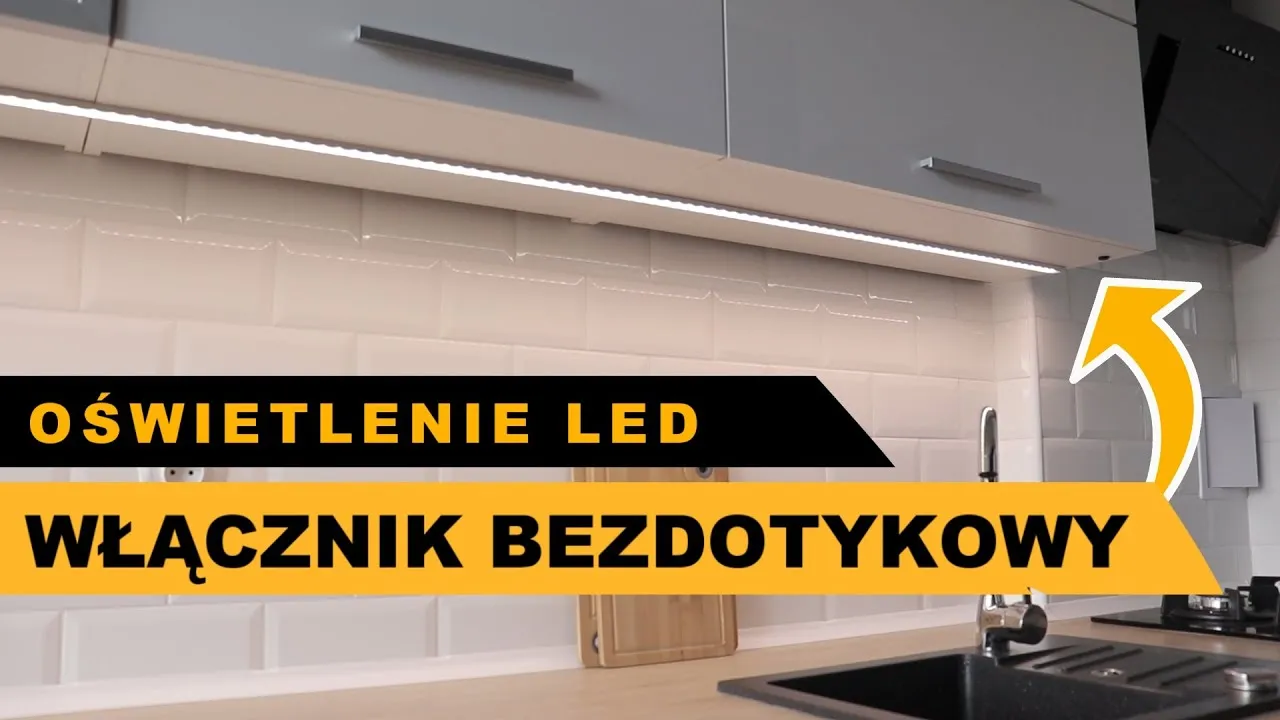 Zdjęcie Jak zamontować oświetlenie LED pod szafkami bez zbędnych trudności