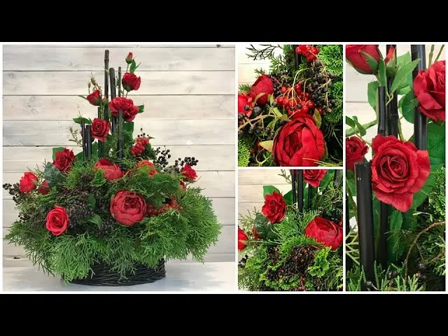 Zdjęcie Jak zrobić okrągły stroik na cmentarz, który przetrwa dłużej niż miesiąc