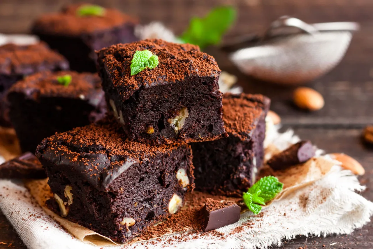 Zdjęcie Jak zrobić mało kaloryczne brownie: przepis na fit deser bez wyrzeczeń