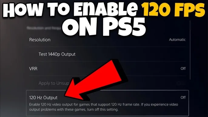 Zdjęcie Jak włączyć 120 fps na PS5 i cieszyć się lepszą jakością gry