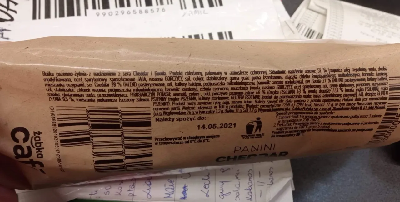 Zdjęcie Ile kcal ma panini z Żabki? Dokładna kaloryczność wszystkich rodzajów