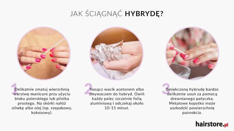 Zdjęcie Jak w domu usunąć manicure hybrydowy bez bólu i zniszczeń?
