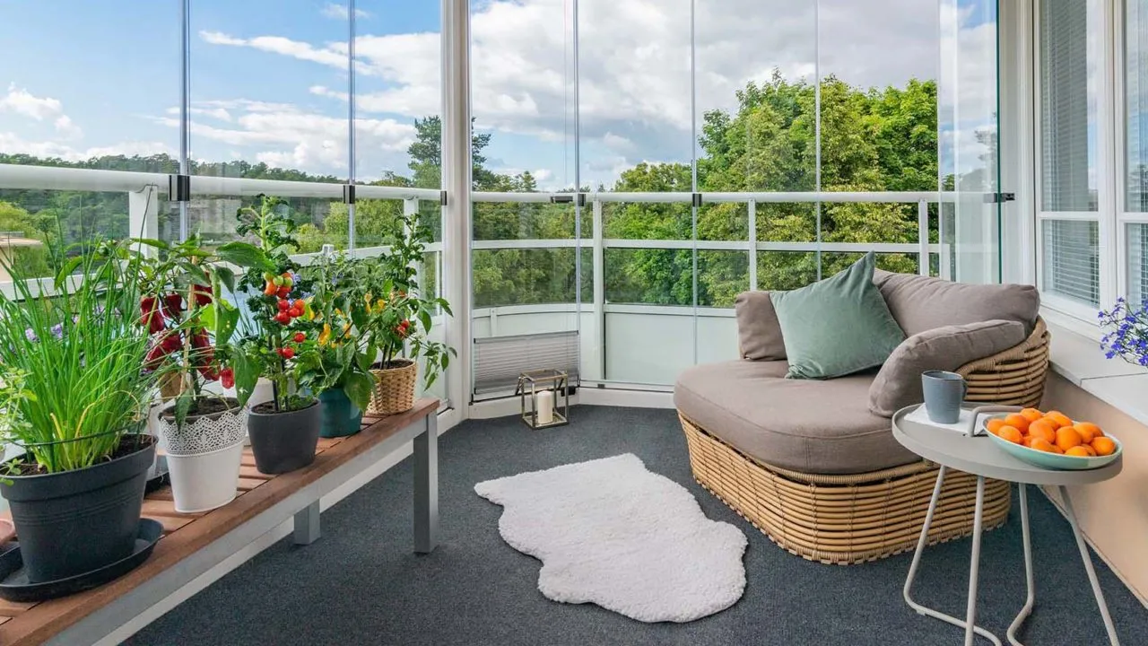 Zdjęcie Jak urządzić balkon w bloku, aby stał się przytulnym miejscem?