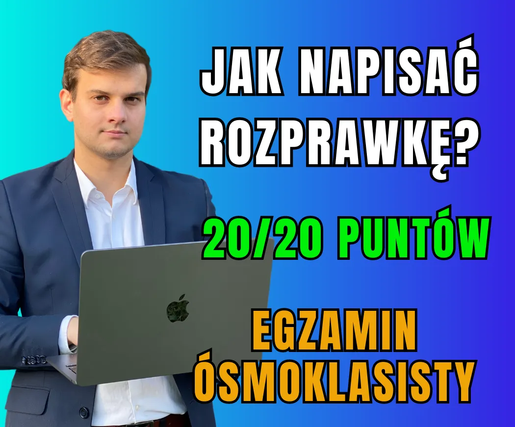 Zdjęcie Jak napisać rozprawkę na egzaminie ósmoklasisty - sprawdzone kroki i przykłady