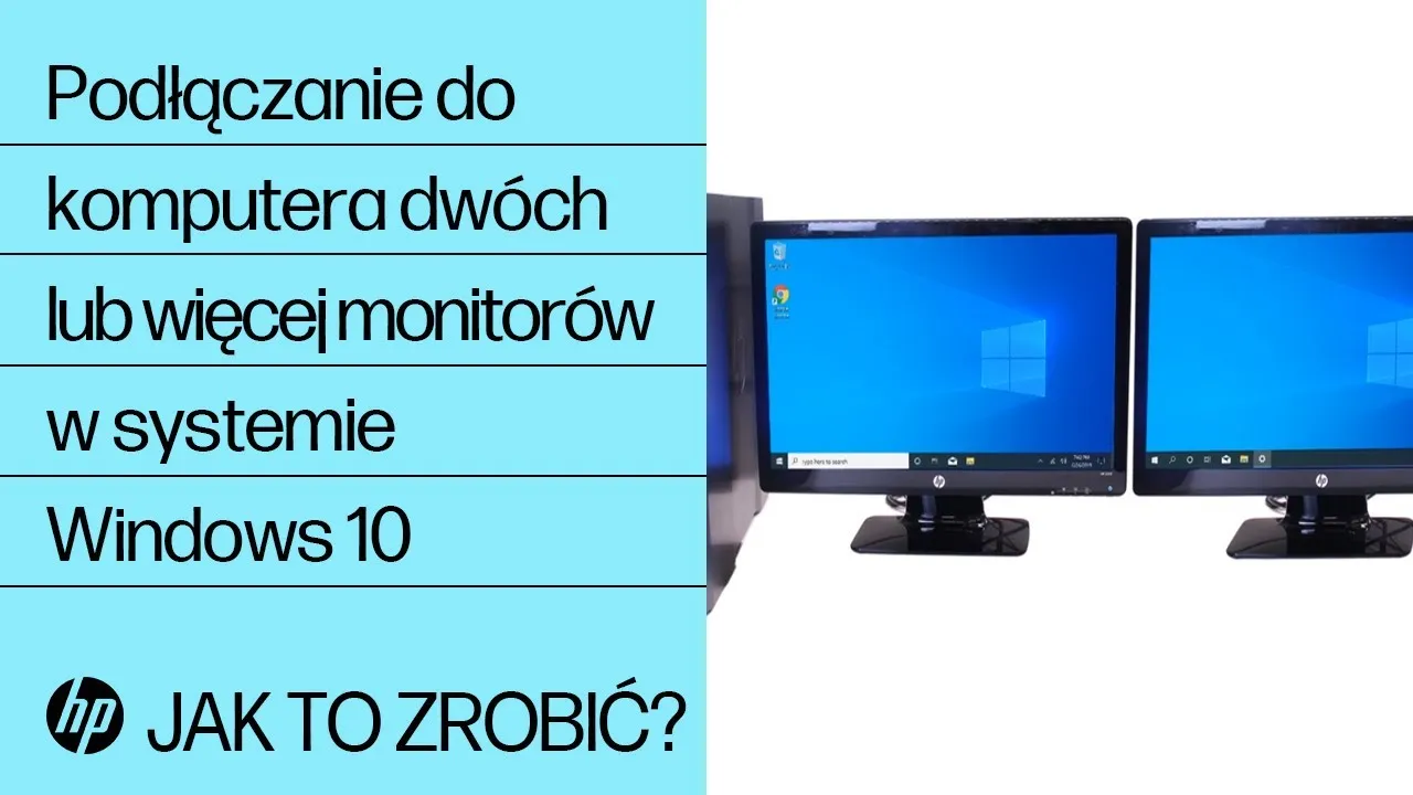 Zdjęcie Jak podłączyć drugi monitor do komputera Windows 10 bez problemów