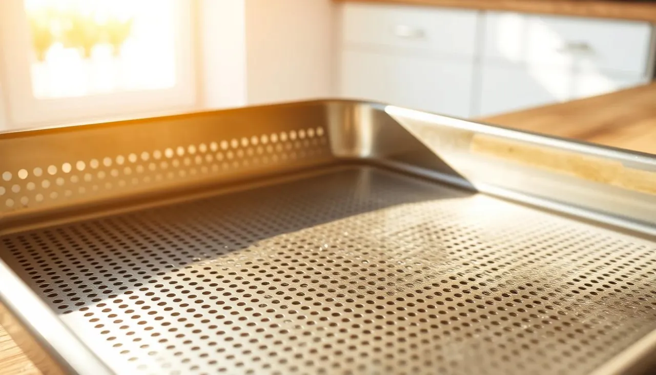 Zdjęcie Blacha do pizzy: perforowana czy gładka? Chrupkość spodu - poznaj różnice