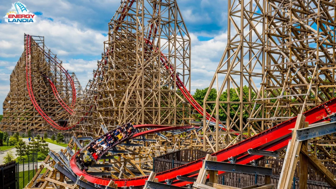 Zdjęcie Energylandia: największy rollercoaster Hyperion i jego otwarcie w 2018 roku