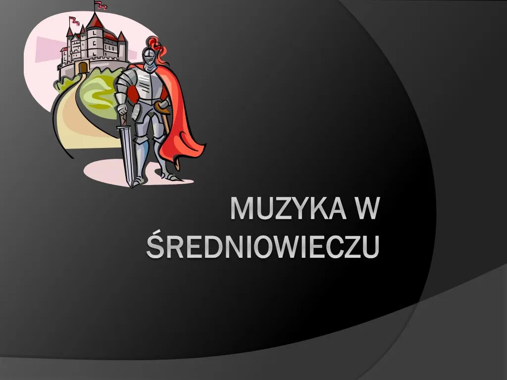 Zdjęcie Muzyka w średniowieczu - rodzaje, tańce, instrumenty, historia muzyki średniowiecznej