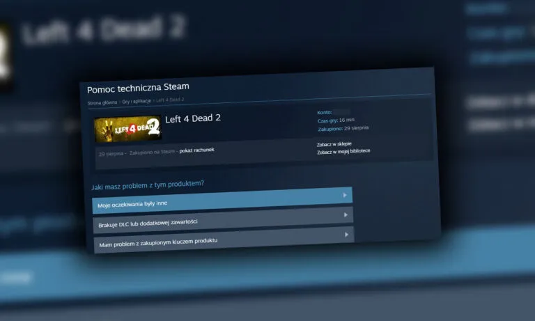 Zdjęcie Czy można zwrócić grę na Steam? Poznaj zasady i warunki zwrotu
