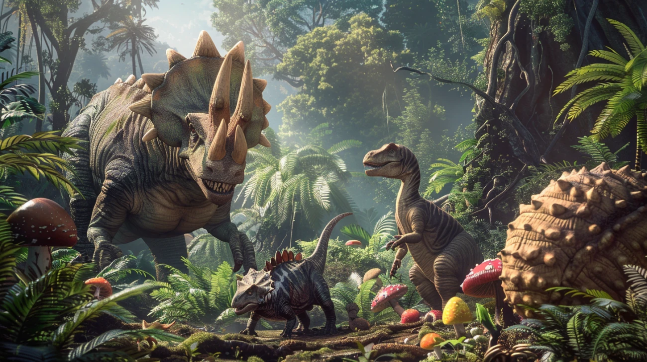 Zdjęcie Bajka o dinozaurach i inne fascynujące opowieści o prehistorycznych gadach