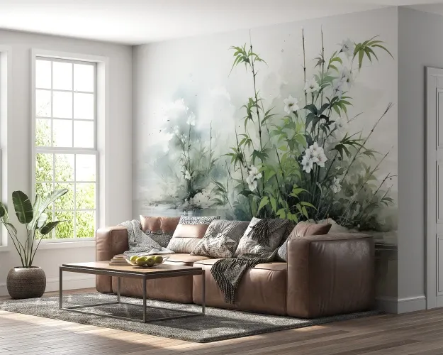 Zdjęcie Inspirujące tapety do salonu – jak wybrać idealny wzór i kolor?