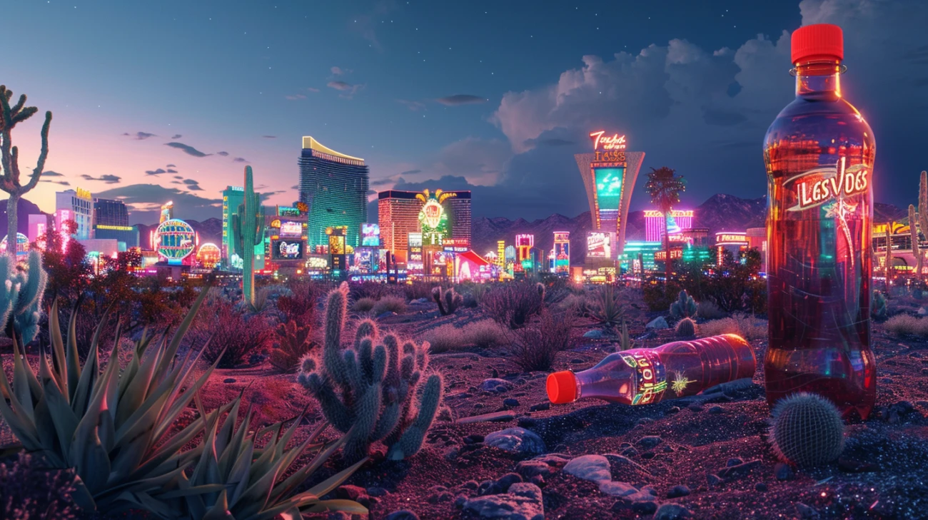 Zdjęcie Napój energetyczny Las Vegas: Odkryj energiczny smak pustyni