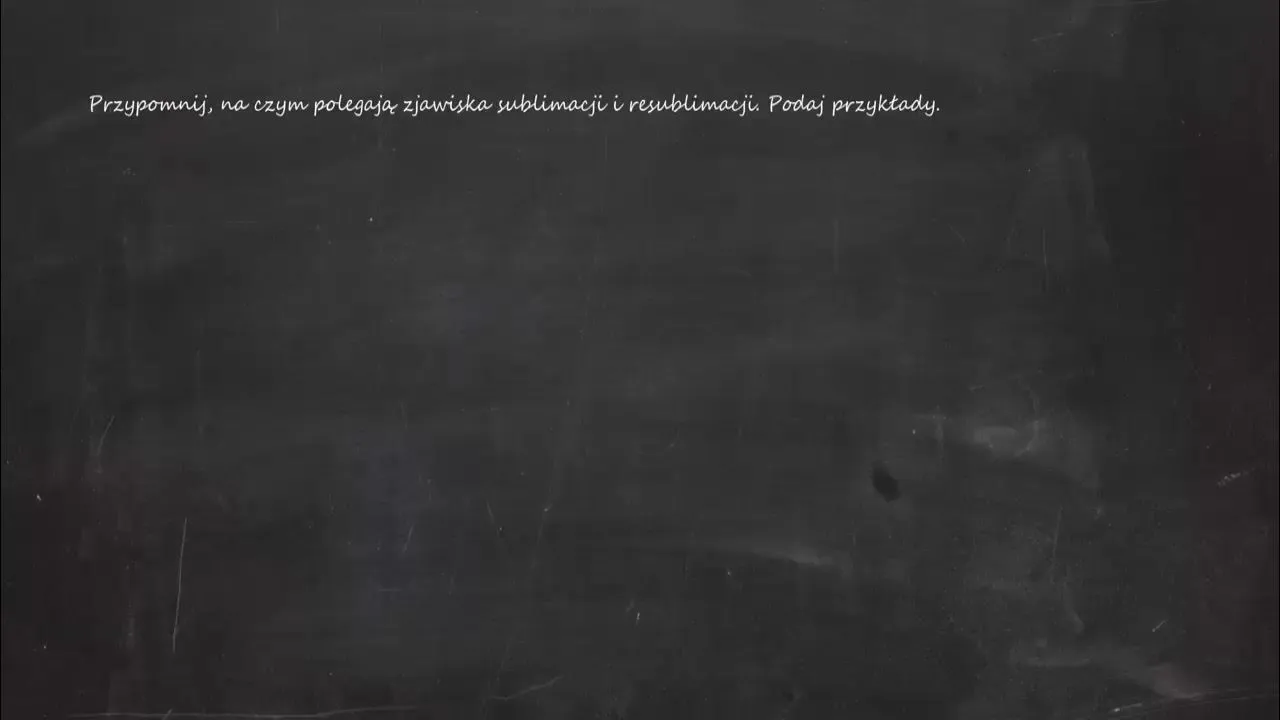 Zdjęcie Zjawisko sublimacji i resublimacji: co musisz wiedzieć, aby zrozumieć?