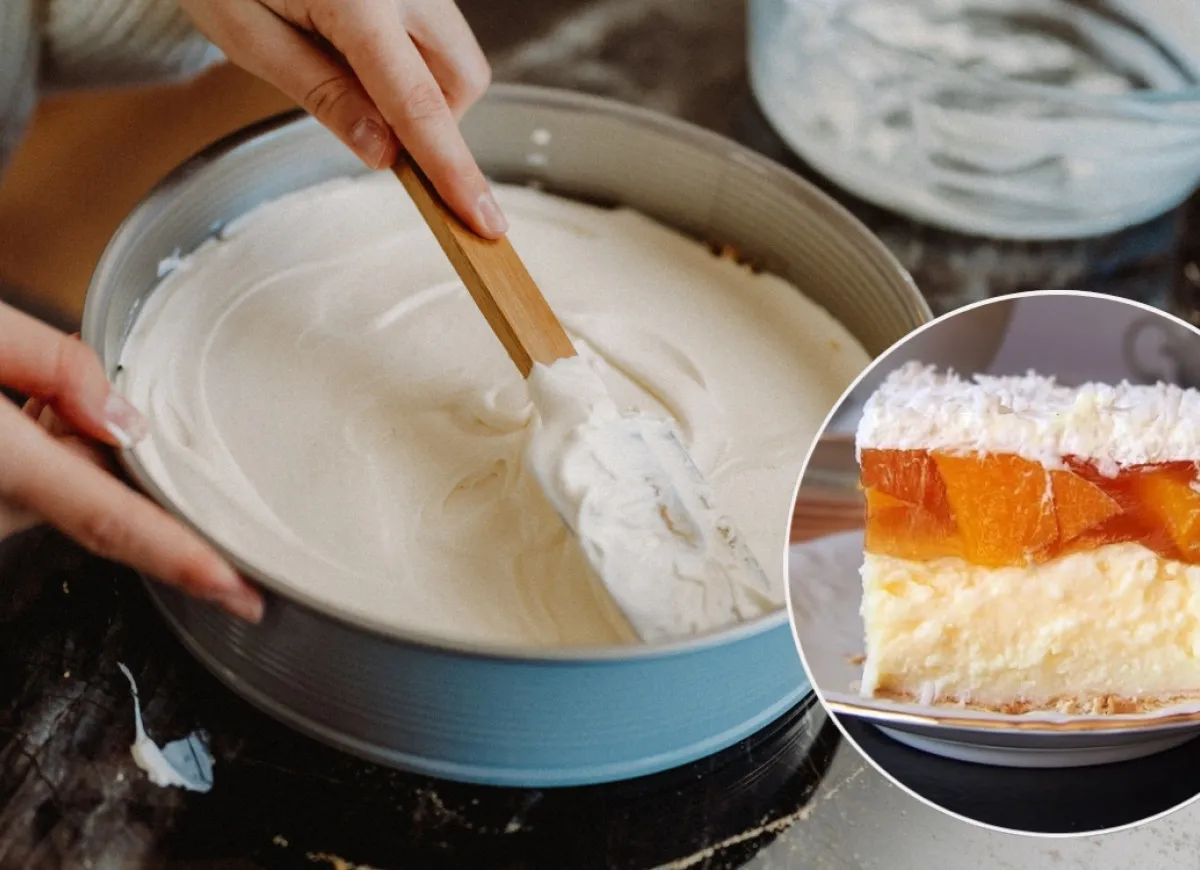 Zdjęcie Jak zrobić sernik gotowany z brzoskwiniami, który zachwyca smakiem?