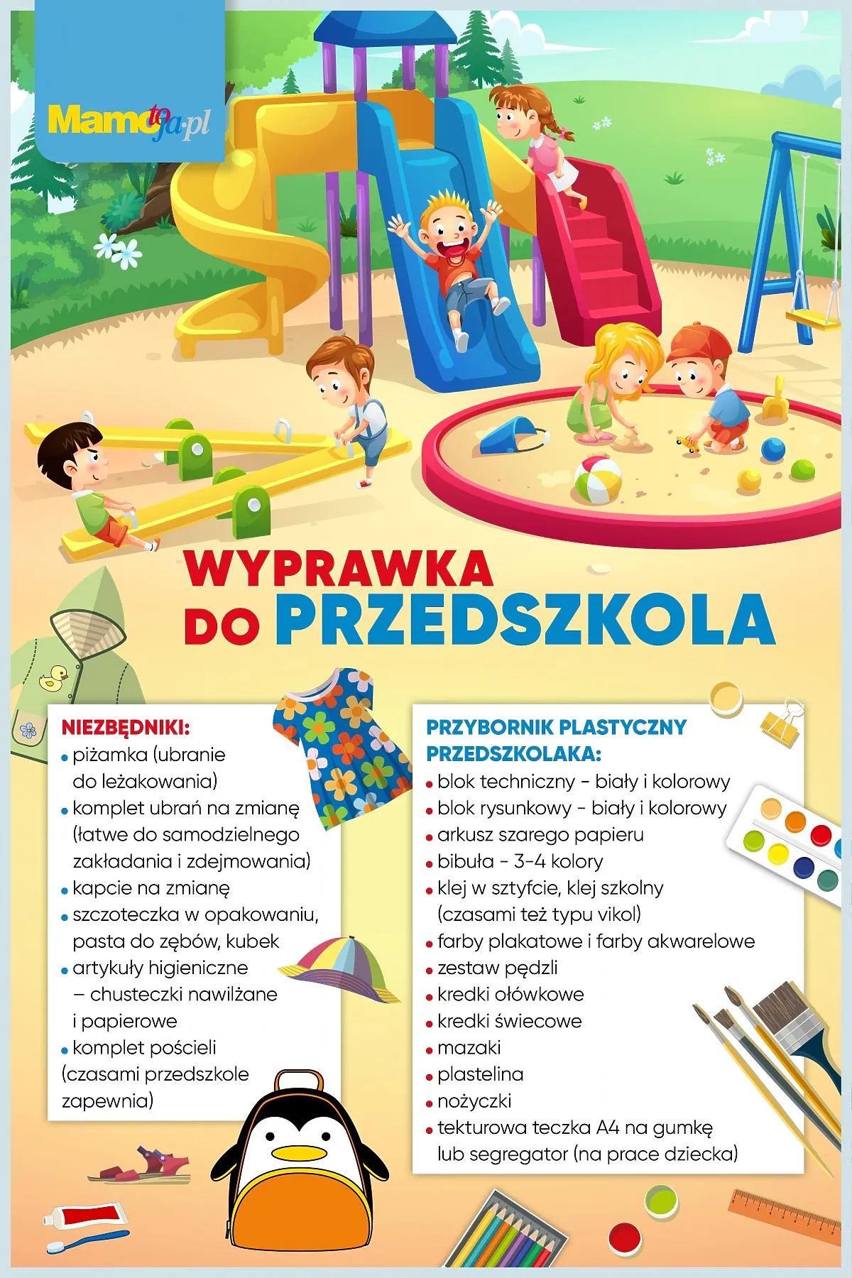 Zdjęcie Jaka wyprawka dla przedszkolaka? Sprawdź, co naprawdę jest potrzebne