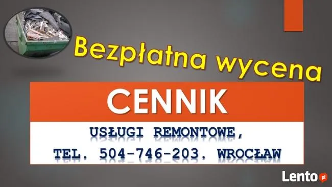 Zdjęcie Cennik firm budowlanych Wrocław: sprawdź aktualne stawki 2025