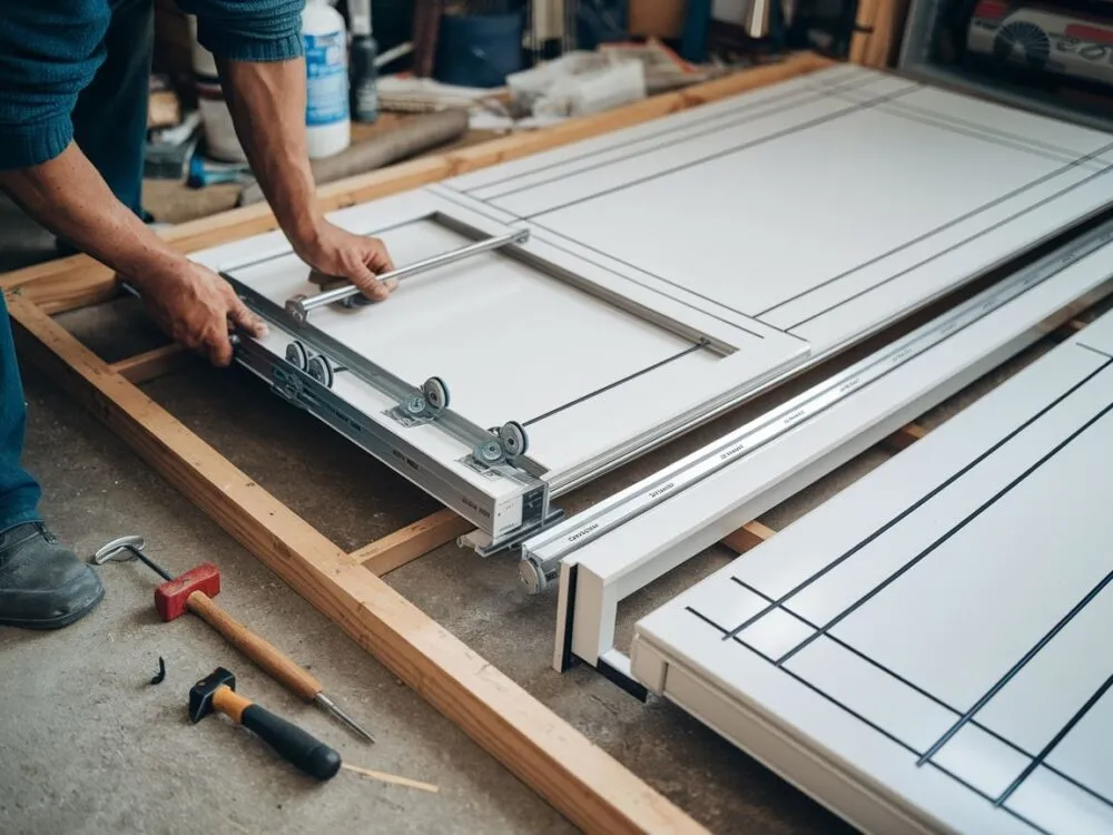 Zdjęcie Jak zdemontować drzwi przesuwne szafy? Praktyczny przewodnik krok po kroku