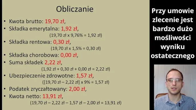 Zdjęcie 25 zł brutto na umowę zlecenie – ile netto po odliczeniach?