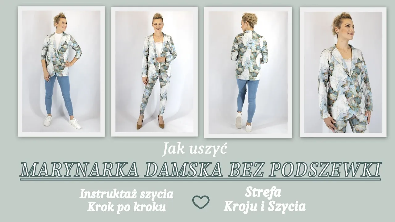 Zdjęcie Jak uszyć marynarkę damską: Prosty poradnik krok po kroku
