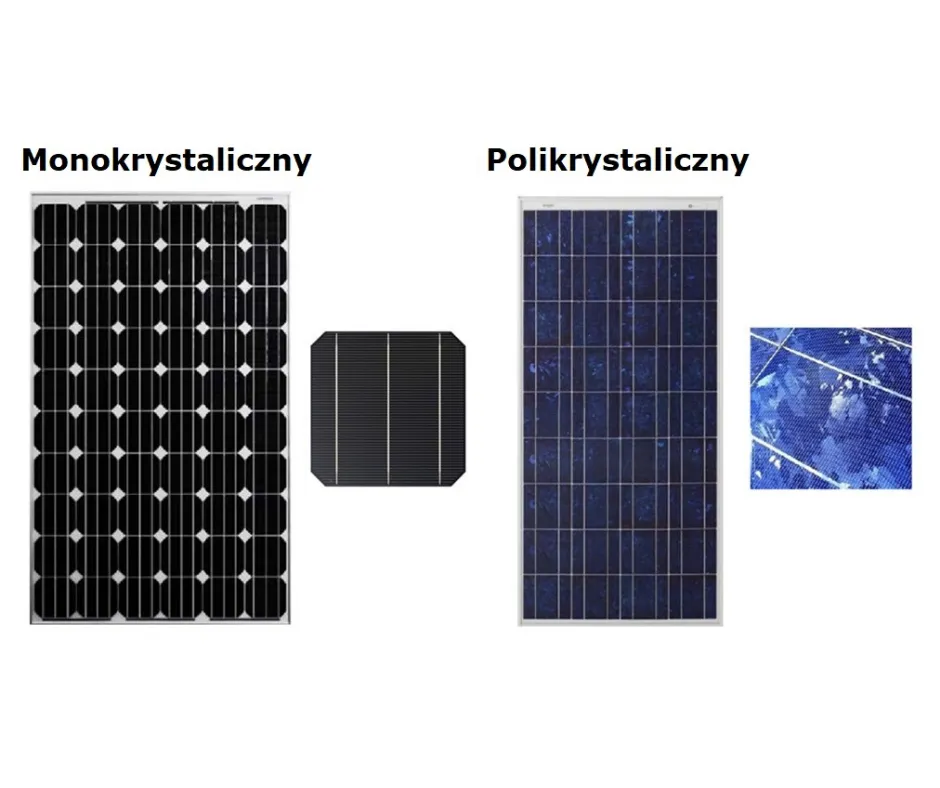 Zdjęcie Czy można łączyć panele monokrystaliczne z polikrystalicznymi bez problemów?