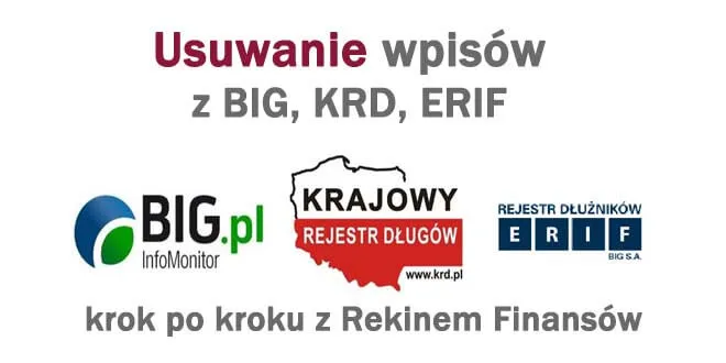 Zdjęcie Jak skutecznie wykreślić się z Krajowego Rejestru Dłużników krok po kroku