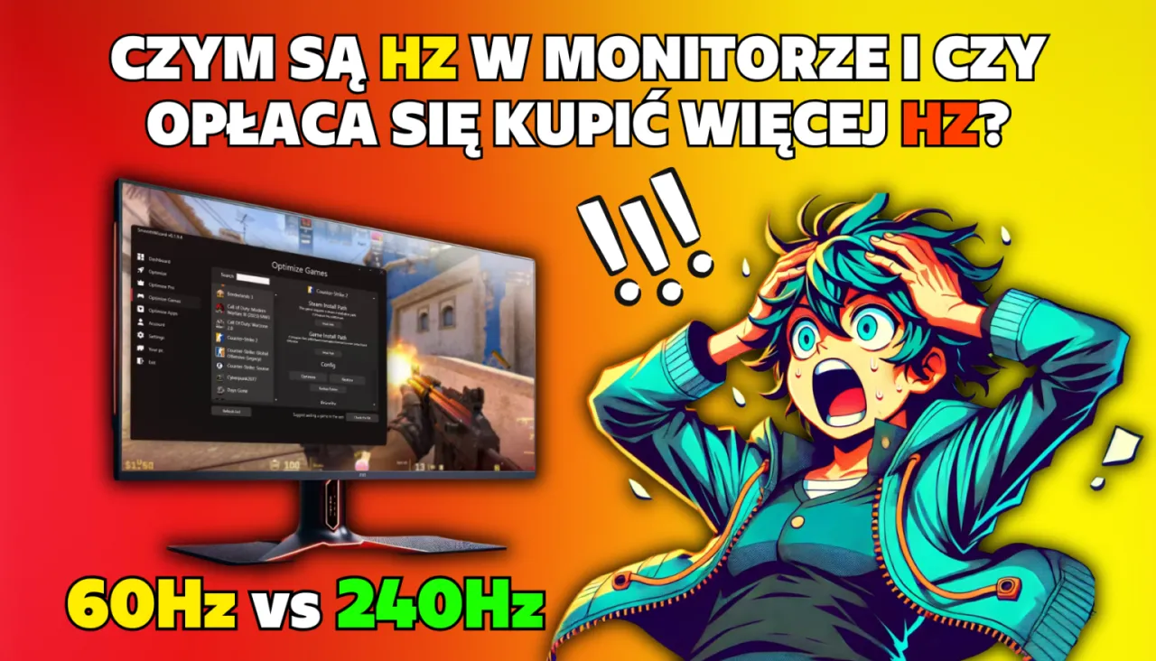Zdjęcie Jak zwiększyć Hz w monitorze i poprawić jakość obrazu w grach