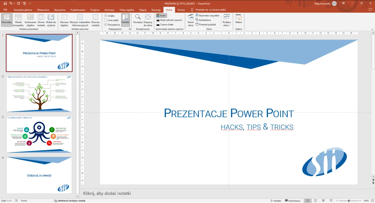 Zdjęcie Jak zakończyć prezentację w PowerPoint, aby zachwyciła odbiorców