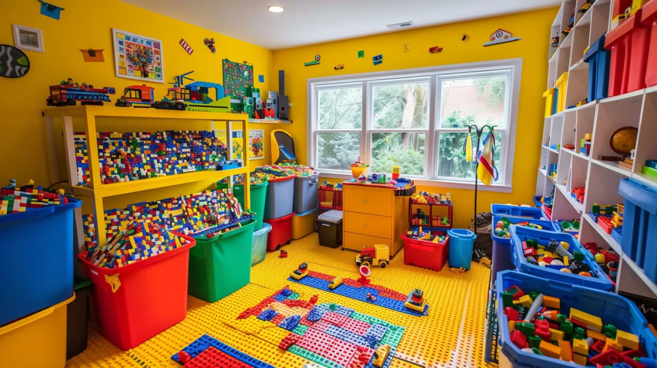 Zdjęcie Pokój Lego dla chłopca: Kreatywna przestrzeń dla małego