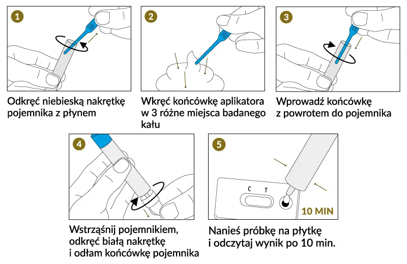 Zdjęcie Helicobacter: Jak wygląda test z kału i co może wykryć?