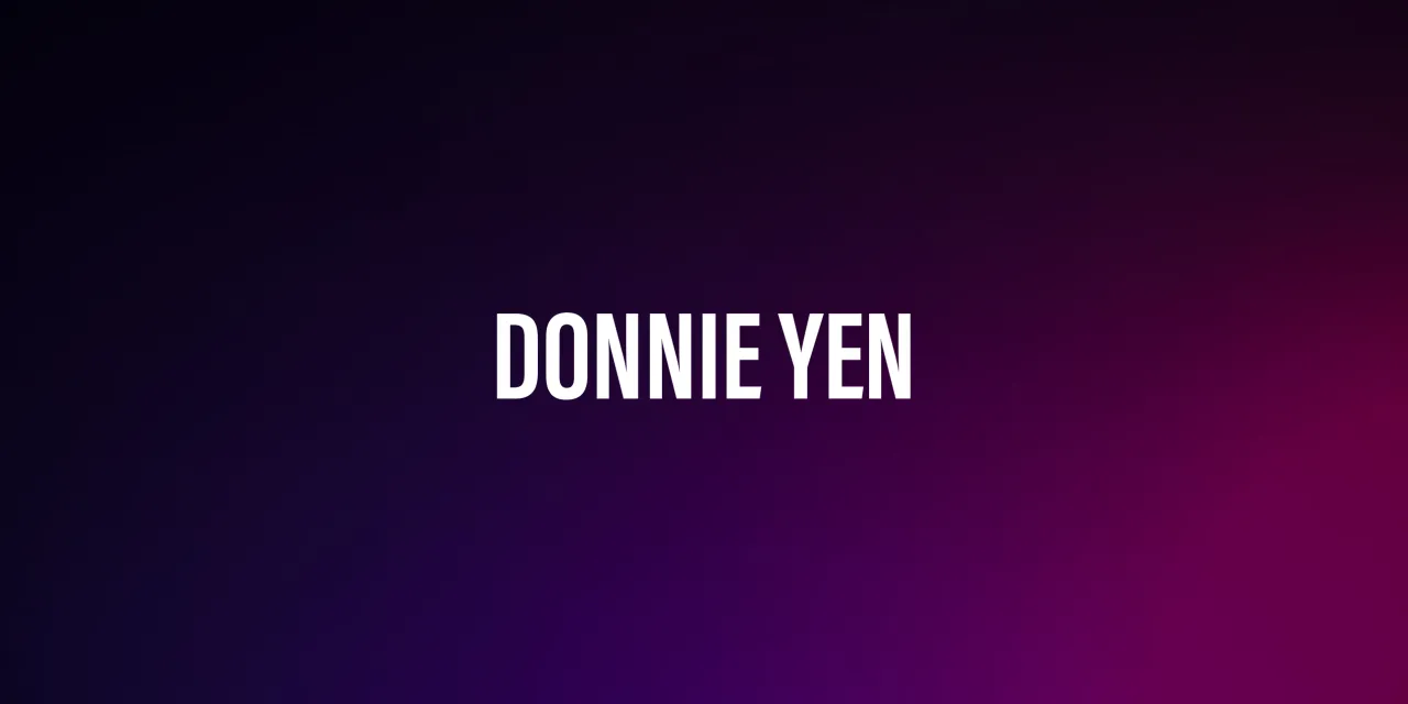 Zdjęcie Donnie Yen: Fascynujące fakty o wieku, dzieciach i żonie aktora