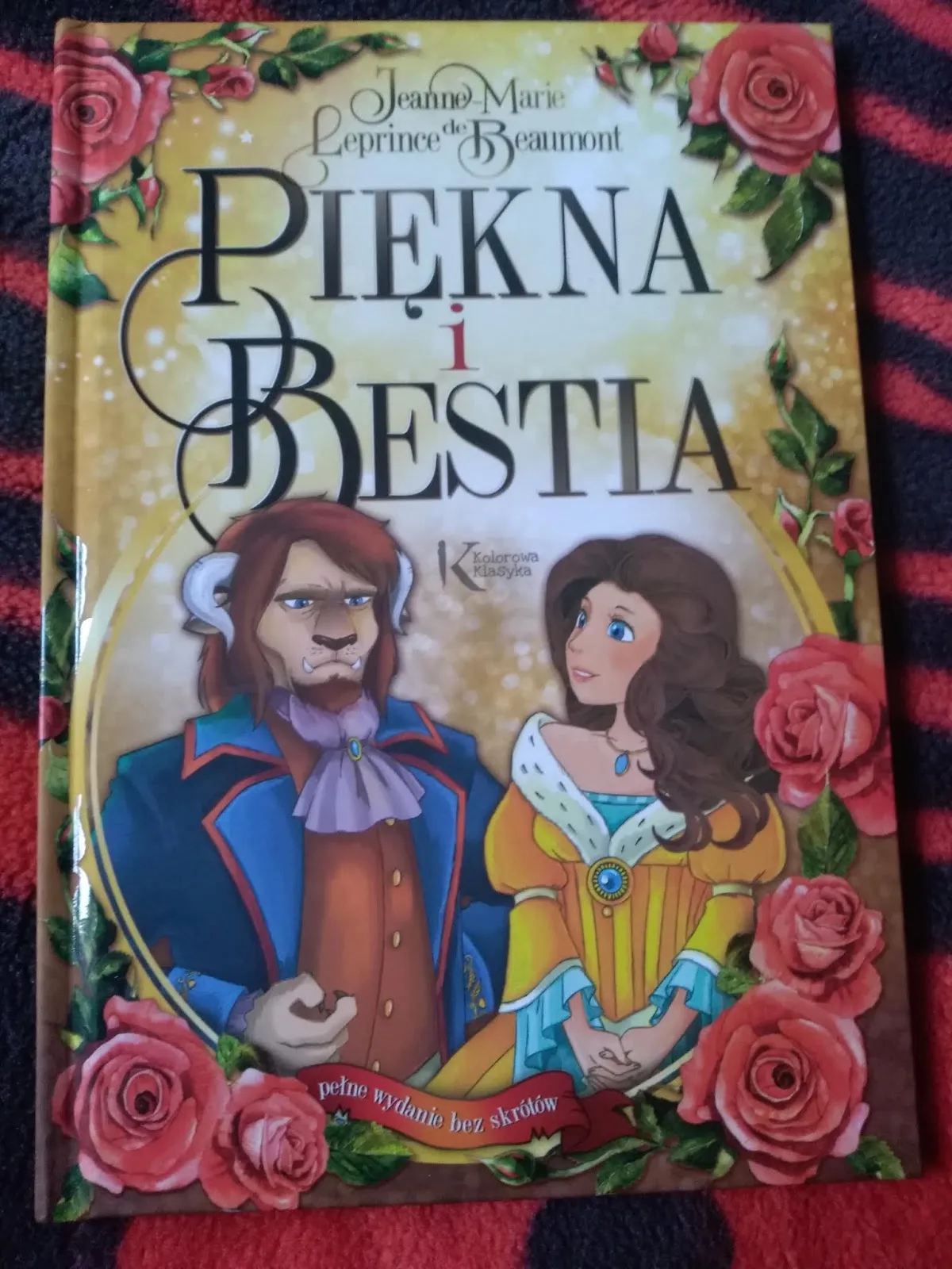 Zdjęcie Piękna i Bestia książka autor: historia Jeanne-Marie Leprince de Beaumont