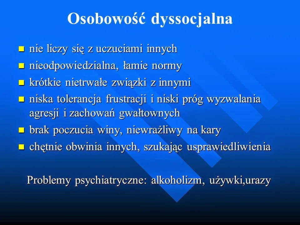 Zdjęcie Jak postępować z osobowością dyssocjalną? Praktyczne porady i bezpieczne strategie