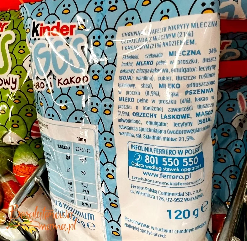 Zdjęcie Czy kinder czekolada zawiera gluten? Sprawdź, co musisz wiedzieć
