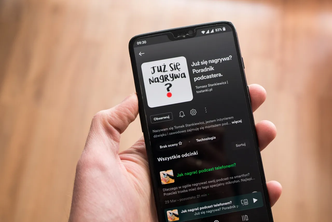 Zdjęcie Jak nagrać podcast na Spotify i dotrzeć do szerokiej publiczności