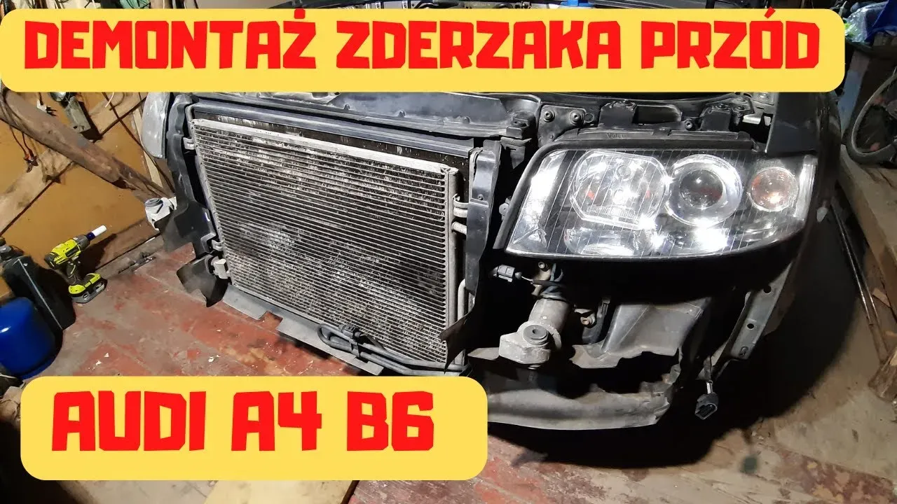 Zdjęcie Jak zdjąć zderzak A4 B6 - uniknij kosztownych błędów w demontażu