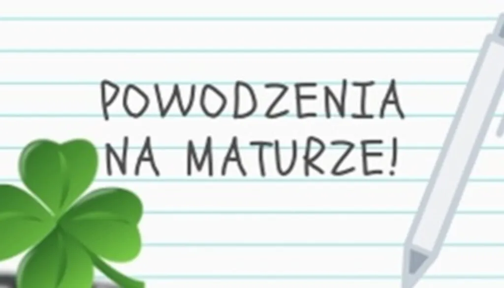 Zdjęcie Czego życzyć maturzystom? Tradycyjne życzenia i przesądy na maturę