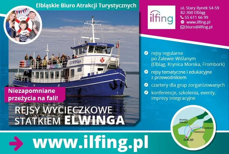 Zdjęcie Ile kosztuje rejs z Krynicy Morskiej do Fromborka? Ceny, czas i atrakcje.