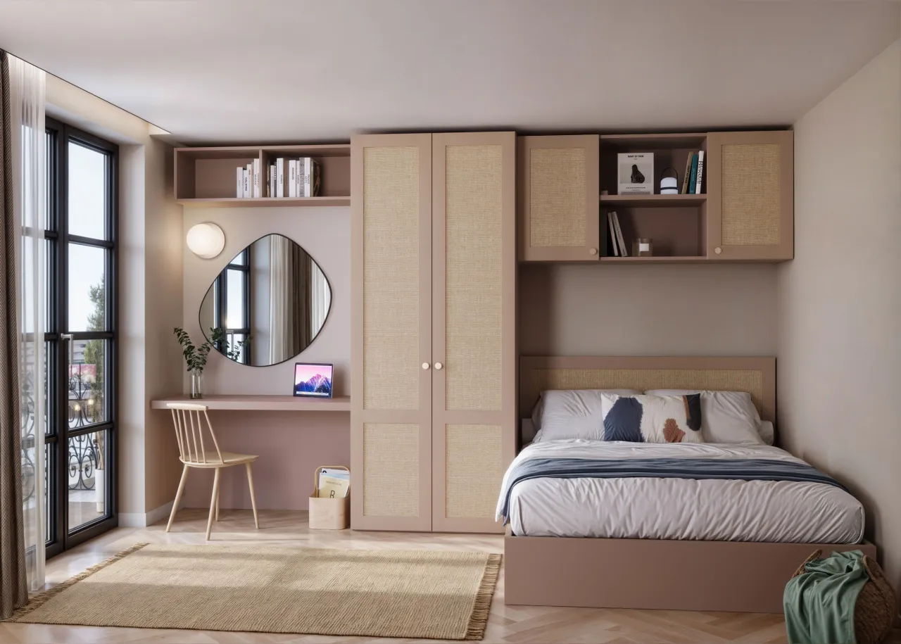 Zdjęcie Dormitorio juvenil con estudio: Claves para dise&ntilde;o y funcionalidad