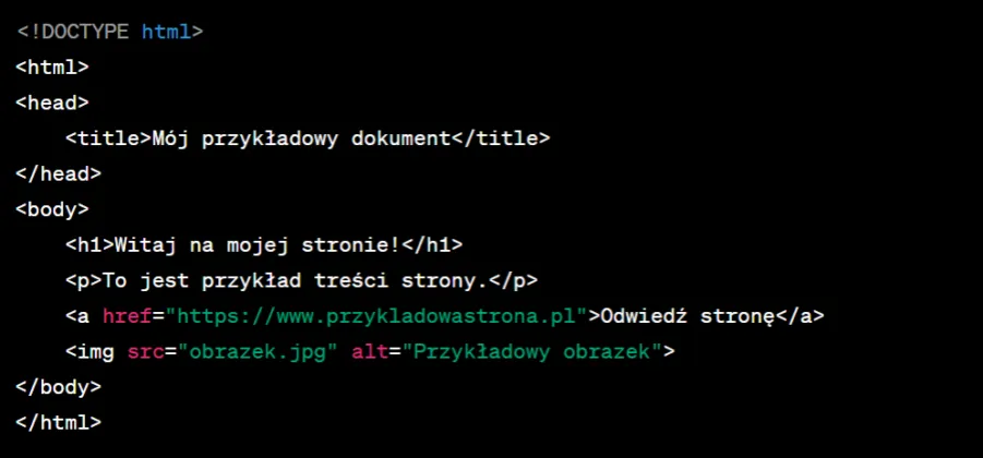 Zdjęcie Co to jest język HTML? Zrozum jego znaczenie i funkcje w sieci