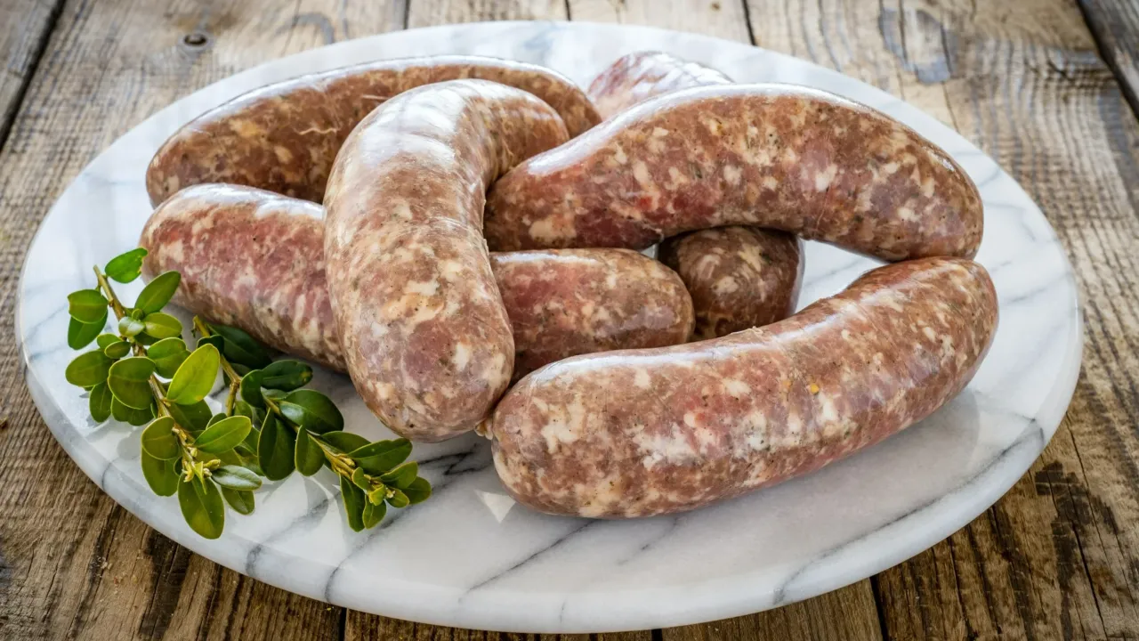 Zdjęcie Ile parzy się białą kiełbasę, aby była idealnie soczysta?