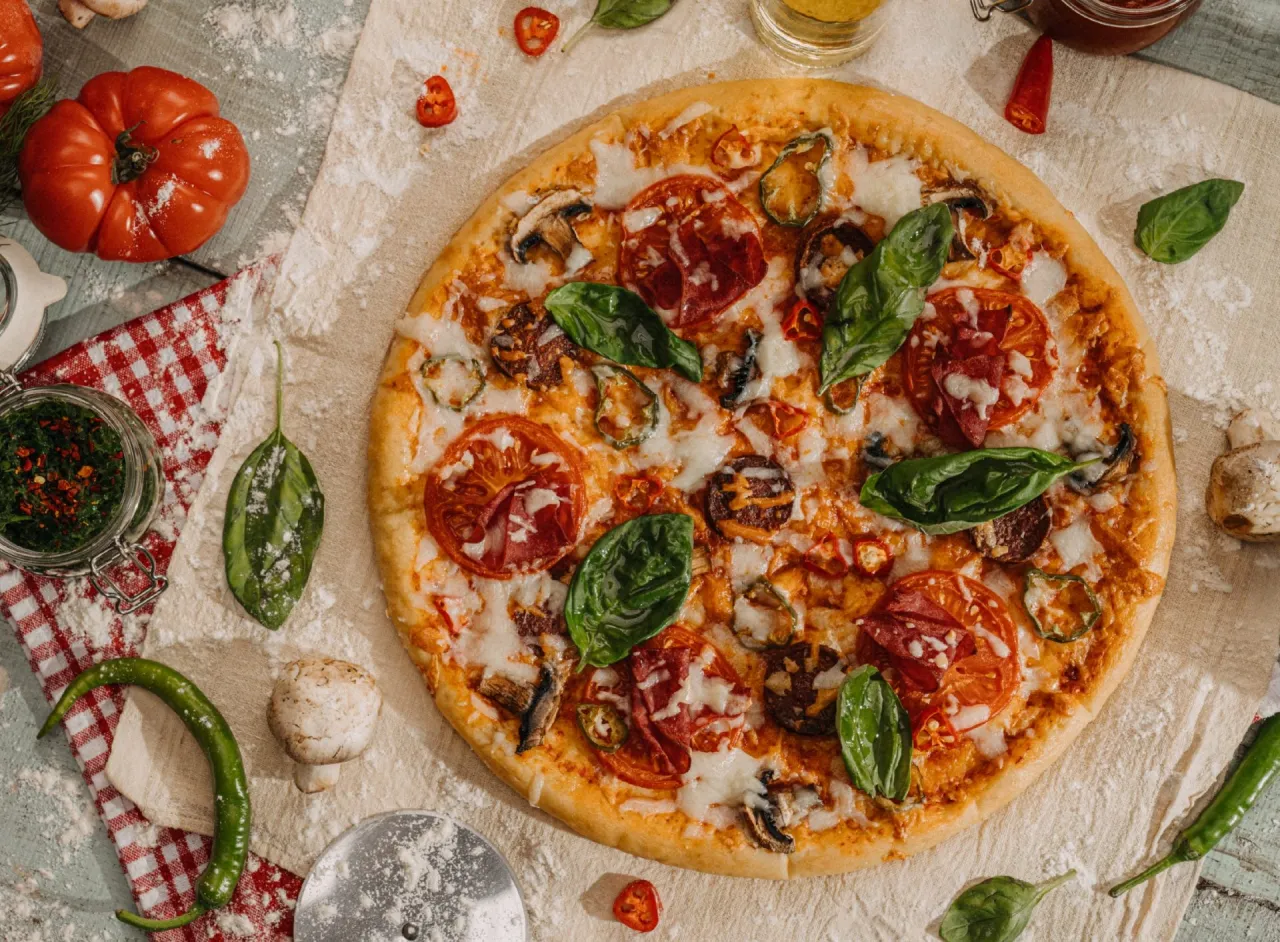 Zdjęcie Przepis na zdrową pizzę, która zaskoczy Twoje podniebienie