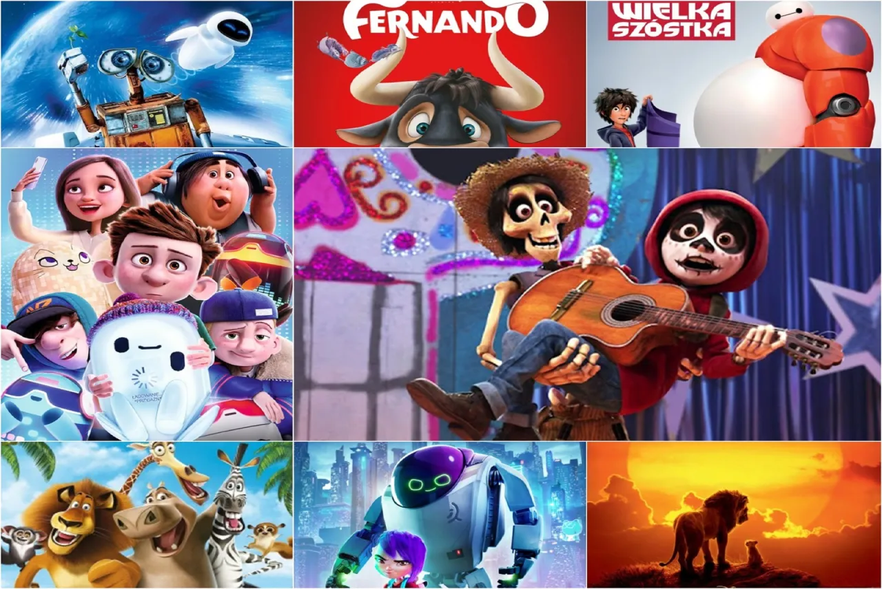 Zdjęcie Najlepsze filmy animowane dla dzieci w kinach - przegląd hitów kinowych