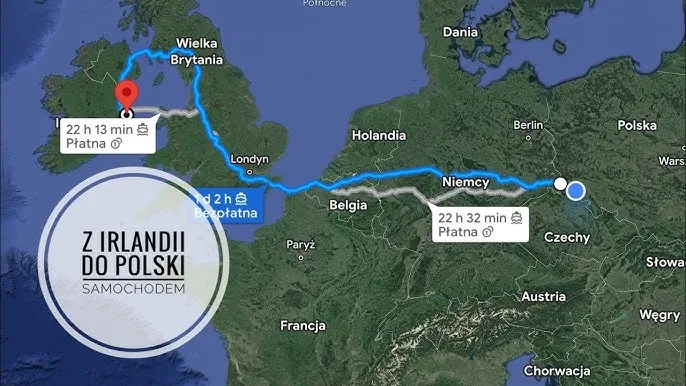 Zdjęcie Najlepsza trasa z UK do Polski: uniknij kosztów i zatorów w podróży