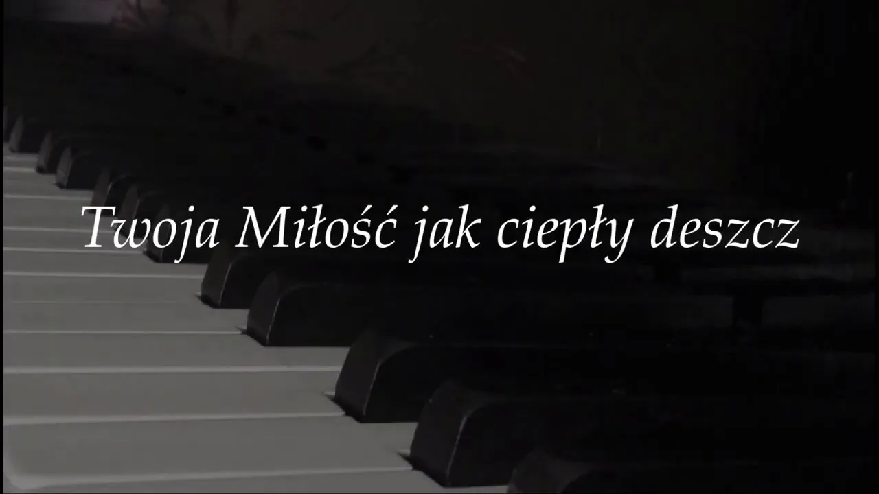 Zdjęcie Nuty do twoja miłość jak ciepły deszcz – zagraj ją łatwo na pianinie